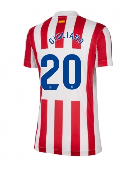 Atletico Madrid Giuliano Simeone #20 Maglia Gara Casa Repliche 2025-26 Donna Maniche Corte